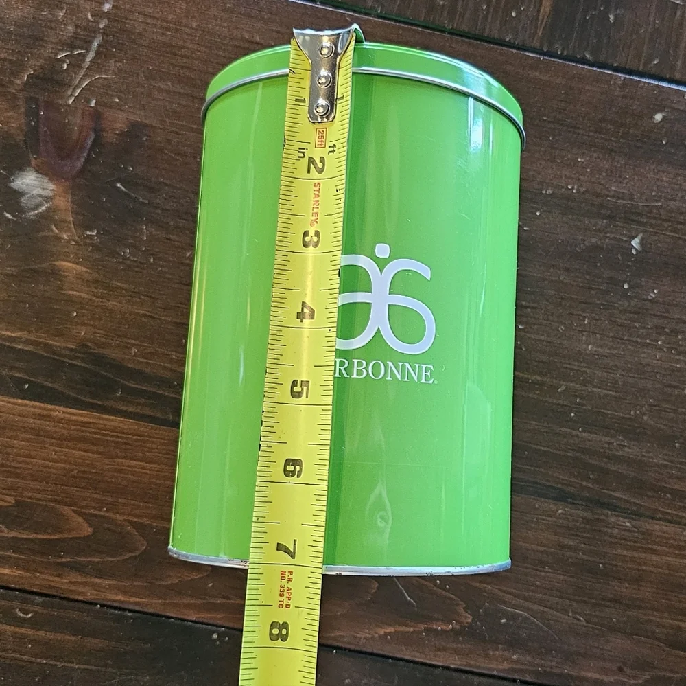 [Arbonne] Signature Green Storage Tin - Picture 16 of 16